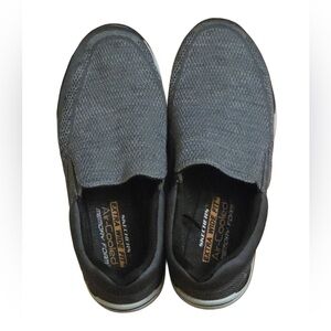 Skechers Men's Gray Slip-On Loafers